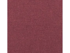 Sofá de 3 lugares tecido 180 cm vermelho tinto