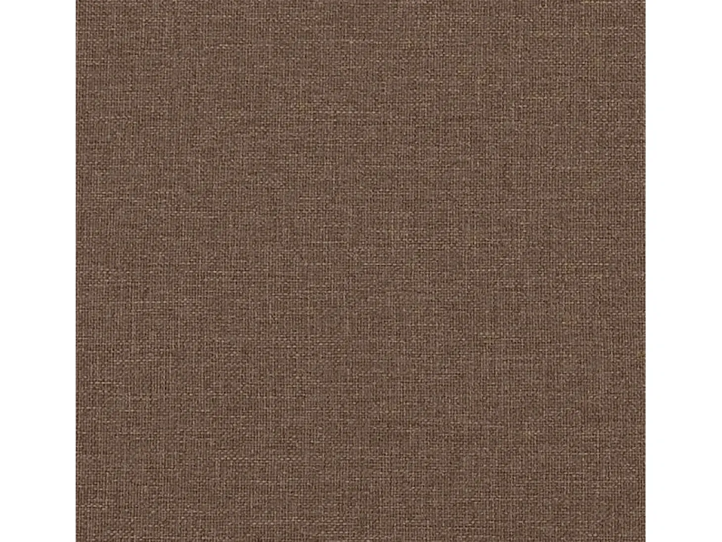 Sofá de 2 lugares tecido 120 cm castanho