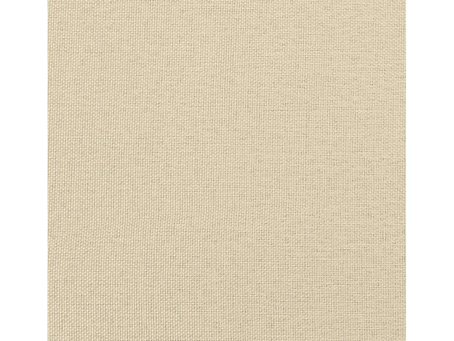 Sofá de 3 lugares tecido 180 cm cor creme