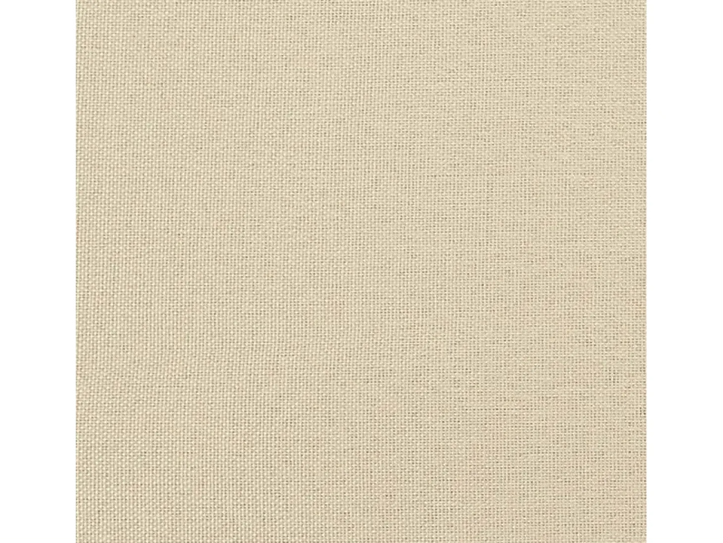 Sofá de 2 lugares tecido 120 cm cor creme