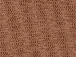 Sofá de canto direito convertível tecido texturizado terracota AMELIA