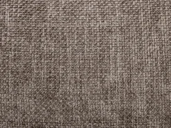 Sofá de canto direito em tecido texturizado taupe LOPONZA
