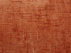 Sofá de canto esquerdo em tecido texturizado terracota BENOLA