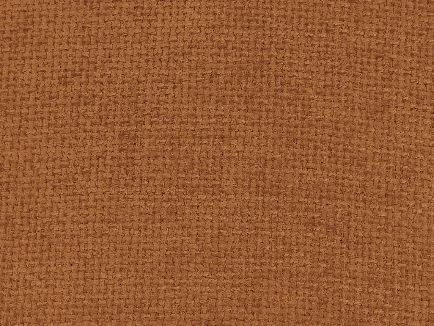 Sofá de canto modular encosto função avança-recua tecido bege e terracota APOLIU