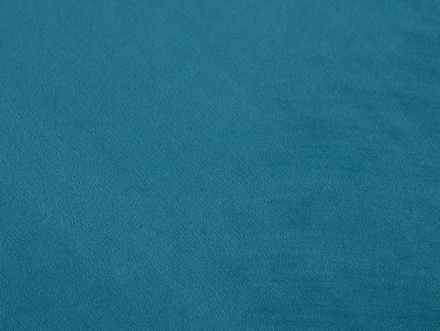 Sofá de canto reversível em veludo acolchoado azul-esverdeado TURNER