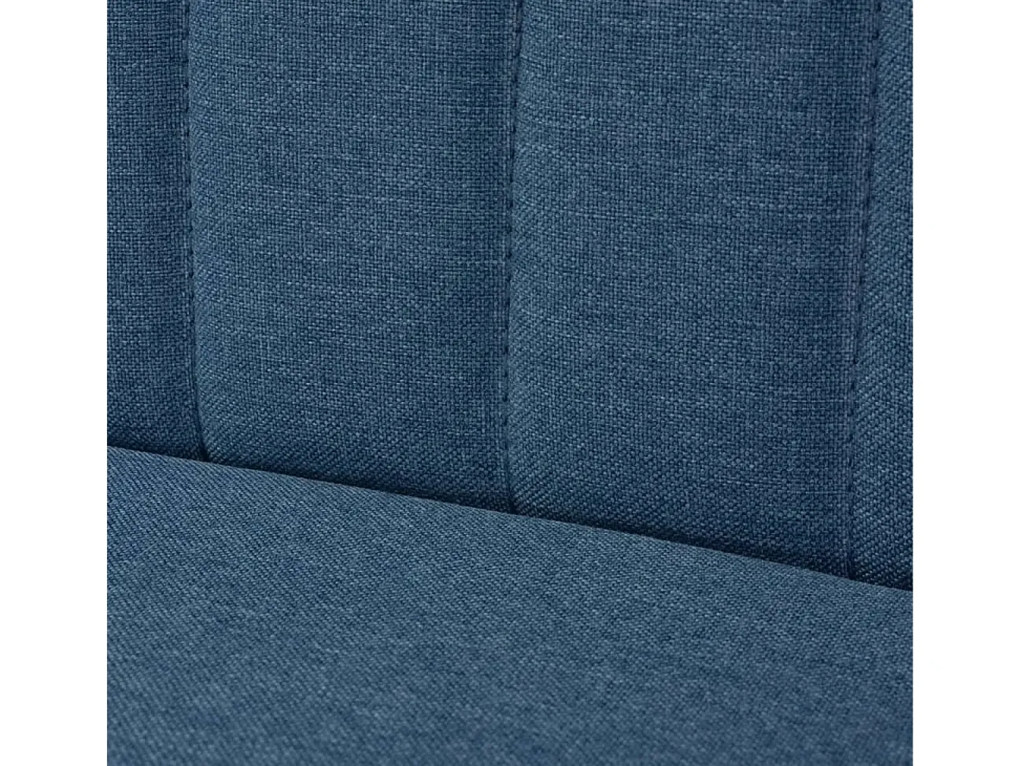 Sofá de tecido 117x55,5x77 cm azul PT953863