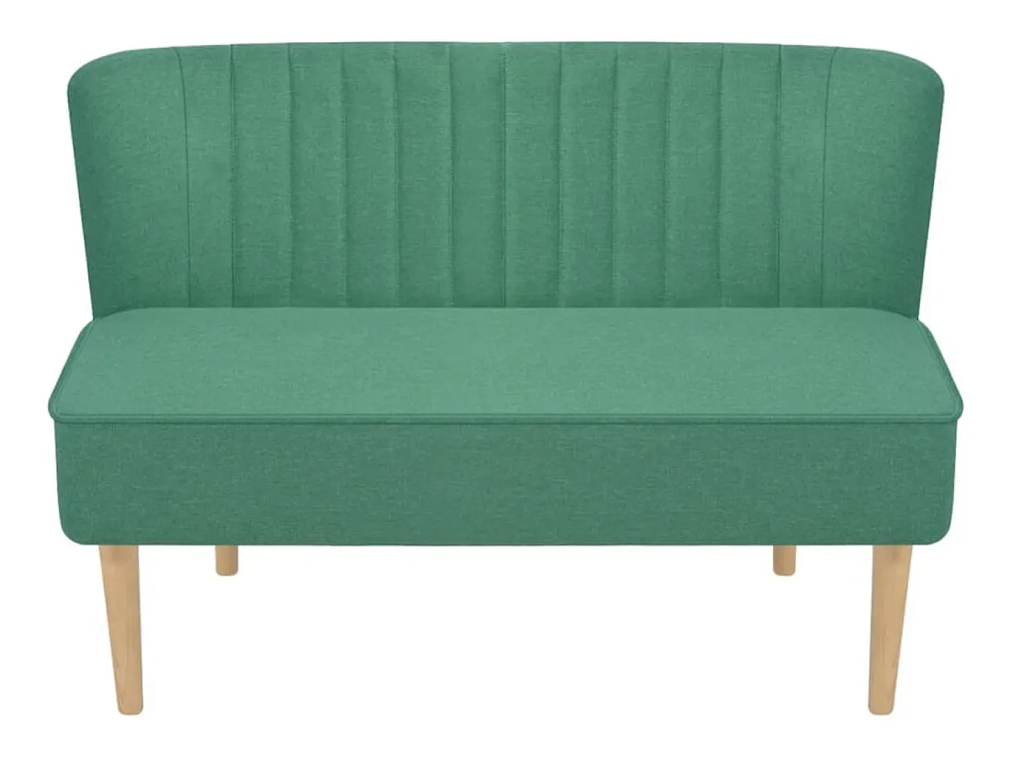 Sofá de tecido 117x55,5x77 cm verde PT123245