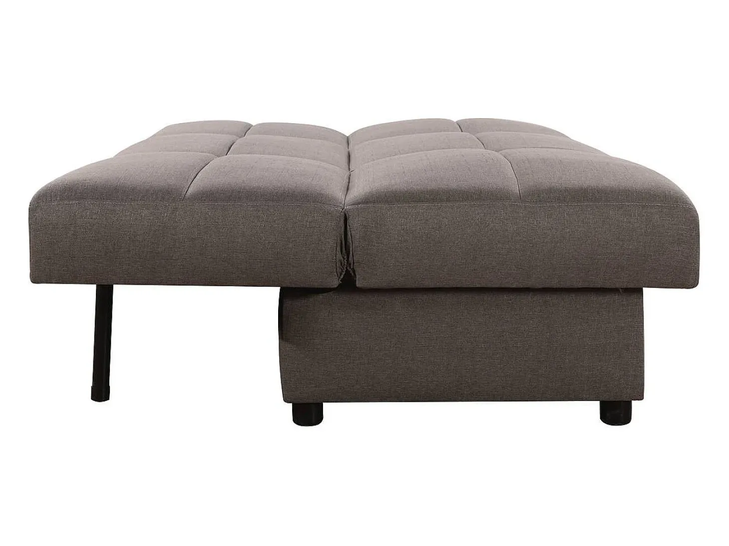 Sofá "Enzo" Clic-Clac - 185 x 84 x 85 cm - 3 lugares - Cinza