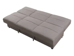 Sofá "Enzo" Clic-Clac - 185 x 84 x 85 cm - 3 lugares - Cinza