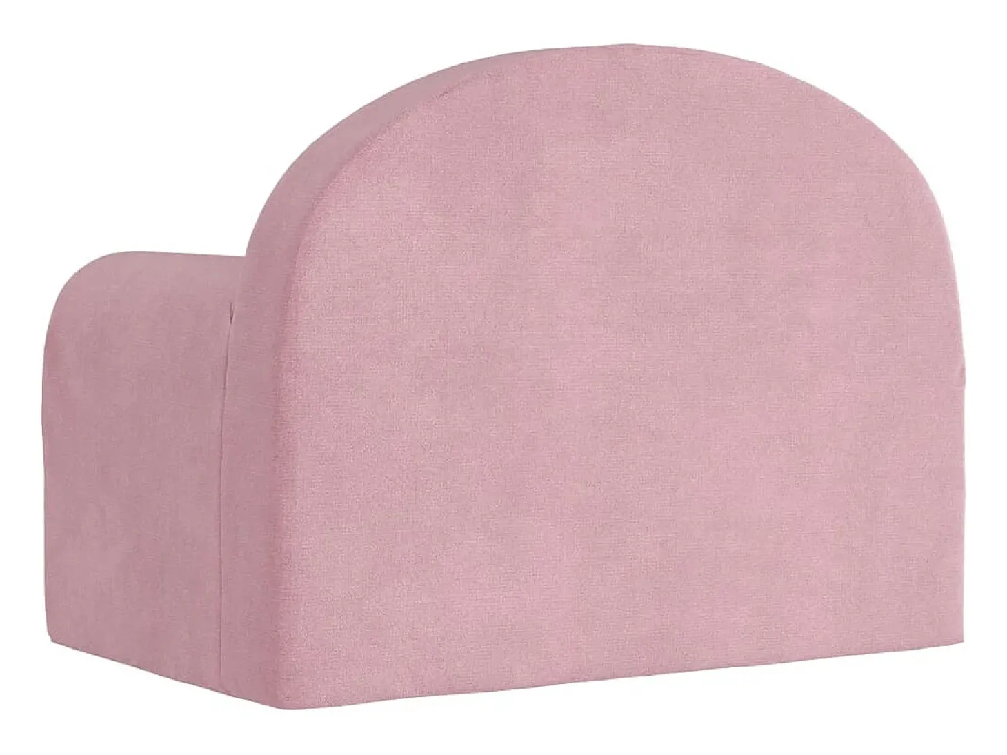 Sofá infantil pelúcia macia rosa PT341194