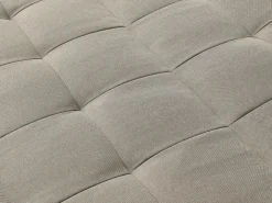 Sofá modular convertível ESTEBAN em tecido taupe