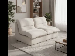 Sofá Nuvia Duplo 2 lugares - branco