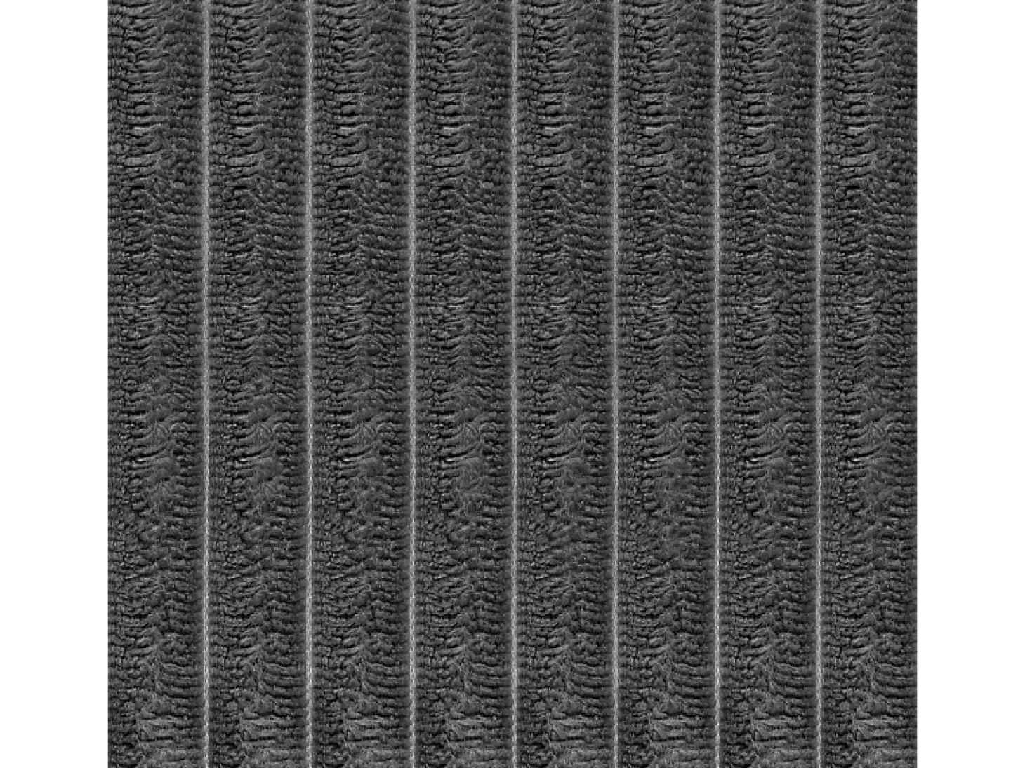 Sofá reto de 2 lugares em veludo canelado Cinza - com braços de armazenamento - 180x74x84cm