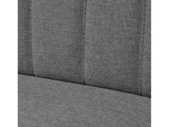 Sofá tecido cinzento claro 117x55,5x77 PT461558