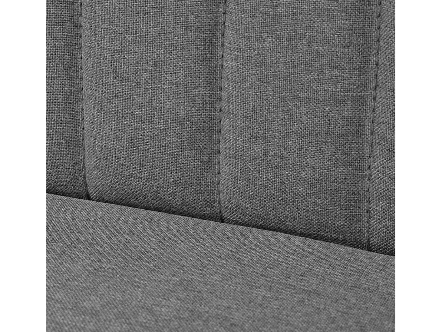 Sofá tecido cinzento claro 117x55,5x77 PT461558