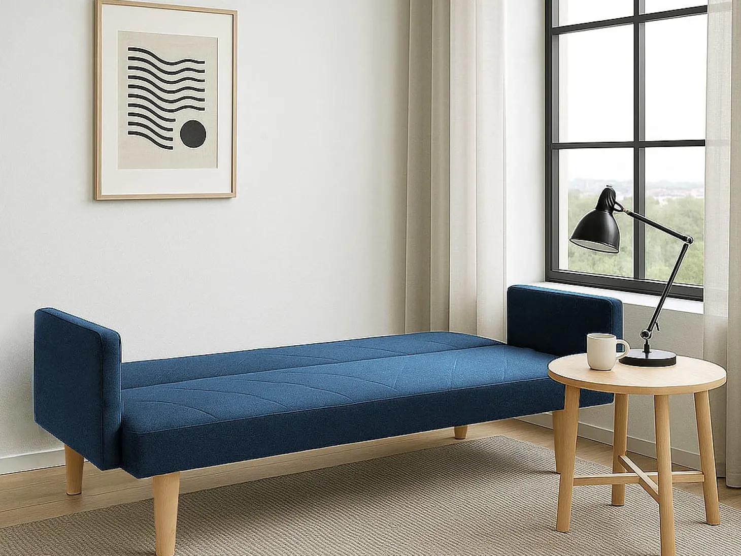 Sofa Cama Cosmos (Azul)