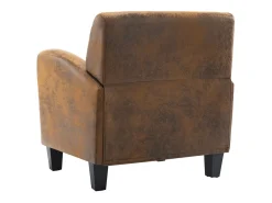 Sofá-cadeira Castanho 70x69x72 cm Camurça Sintética SHL464044