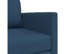 Sofá-Cama 60cm Azul tecido