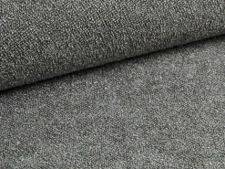 Sofá-cama de 4 lugares em tecido cinza FRIDORA