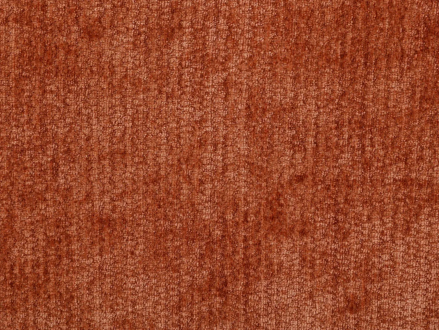 Sofá-cama de 3 lugares em tecido texturizado terracota PANILO