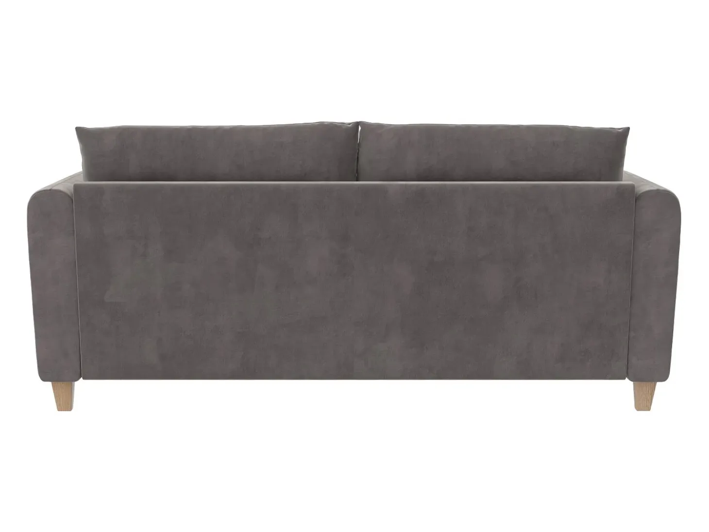 Sofá-cama de 3 lugares Felix cinzento claro