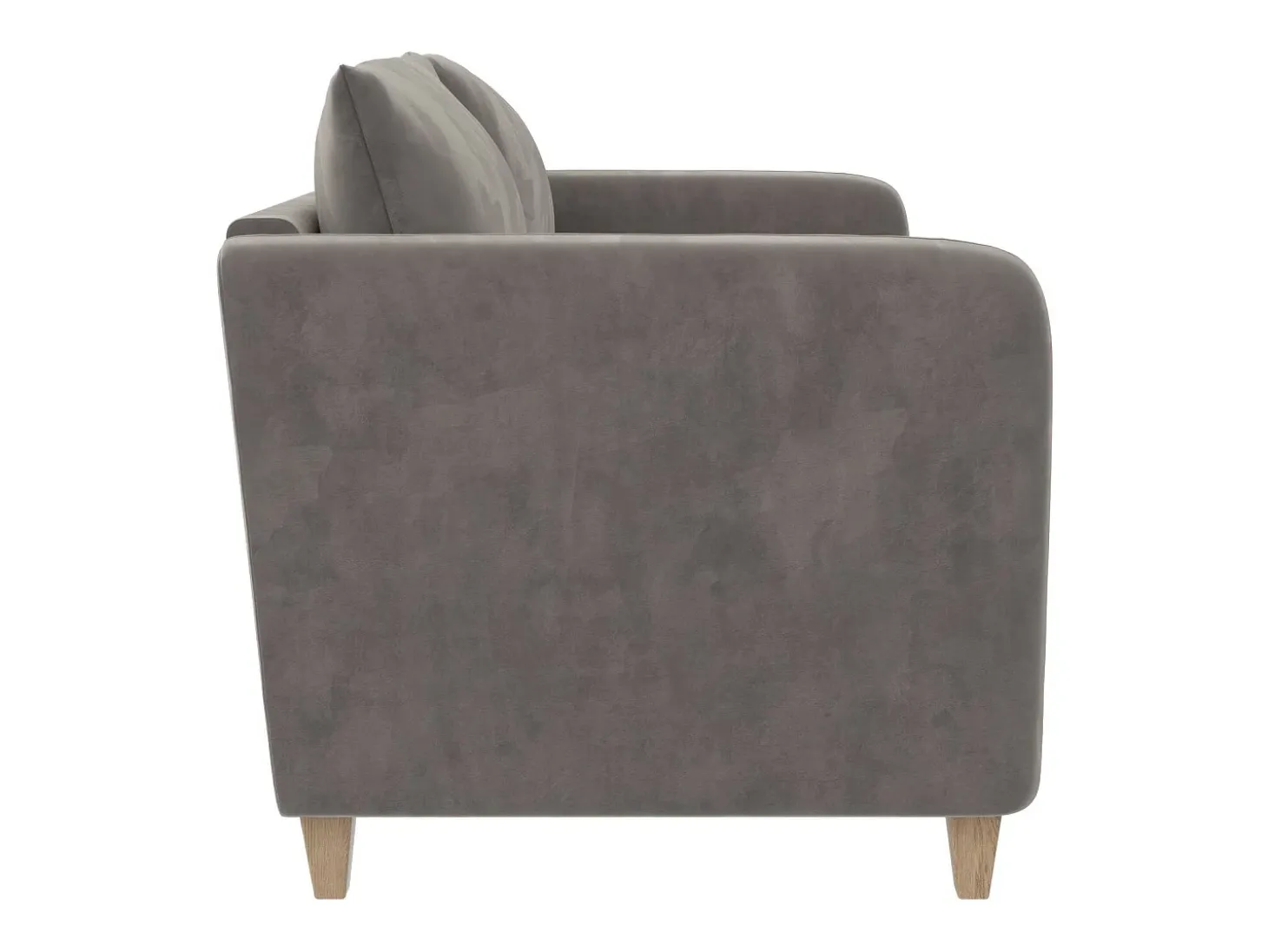 Sofá-cama de 3 lugares Felix cinzento claro
