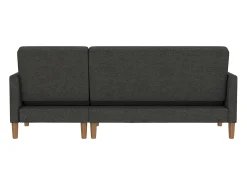 Sofá-cama em forma de L Lilly stor Verde azeitona