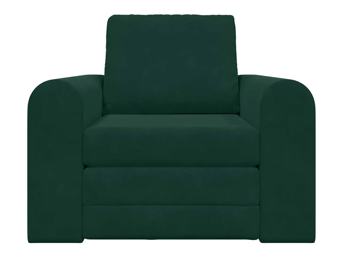 Sofá-Cama Verde Escuro 98 x 71 x 83 cm Veludo