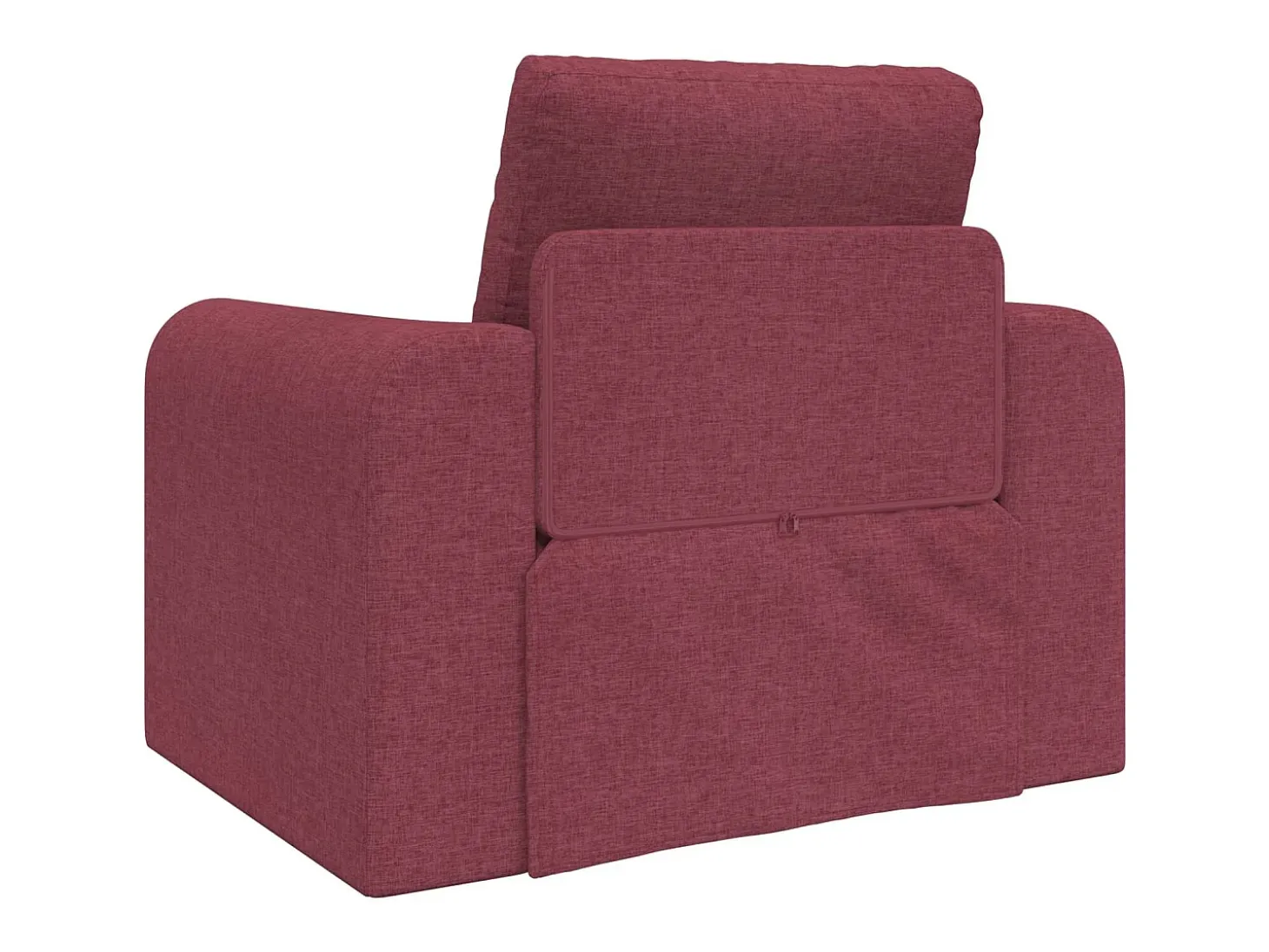 Sofá-Cama Vinho Vermelho 98 x 71 x 83 cm tecido
