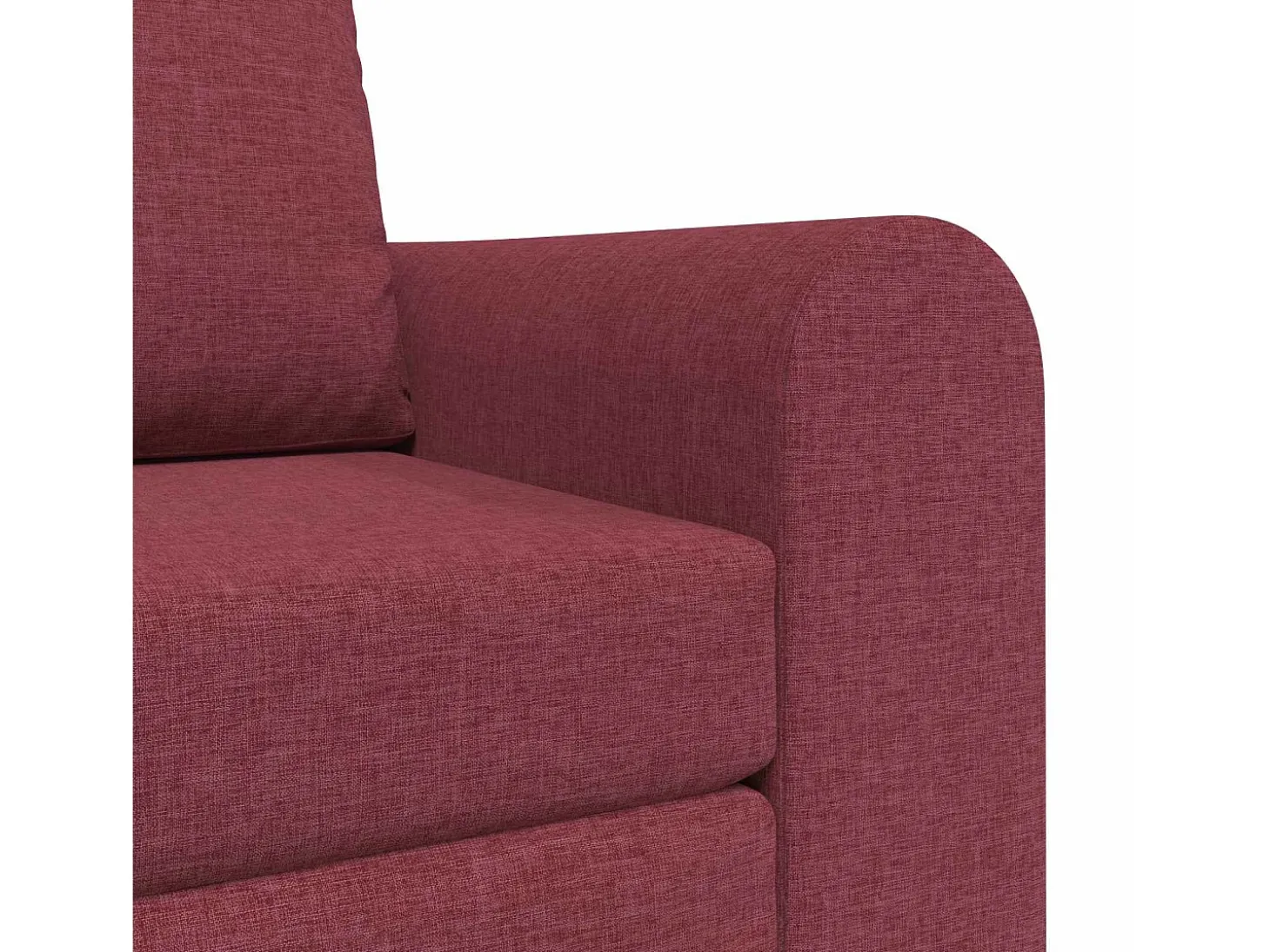 Sofá-Cama Vinho Vermelho 98 x 71 x 83 cm tecido