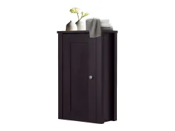 Softline : Cómoda de 8 gavetas em MDF Branco / Carvalho