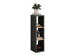 Standregal carvalho antracite/goldkraft 21.6x24x80.1 orlando