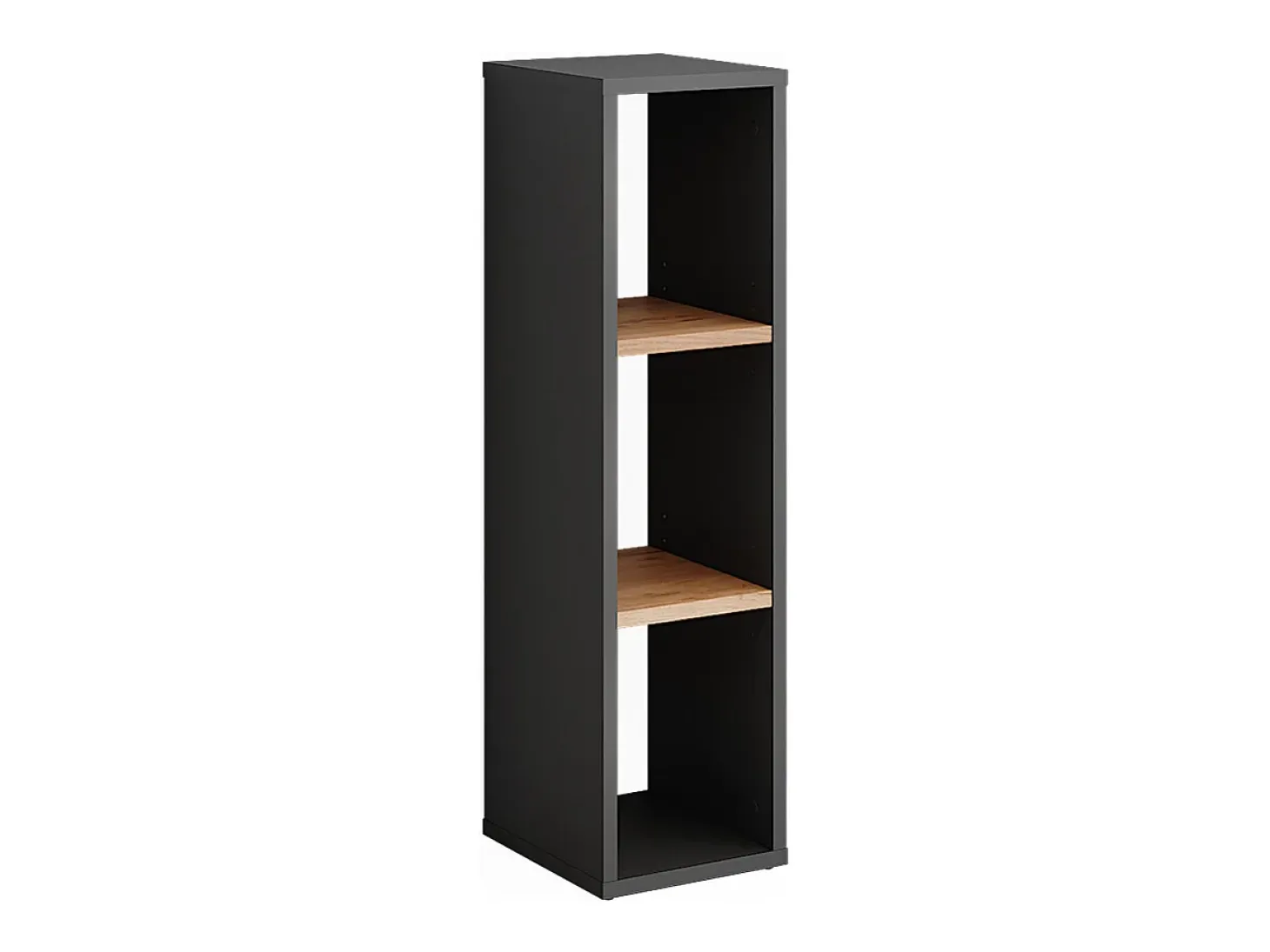 Standregal carvalho antracite/goldkraft 21.6x24x80.1 orlando