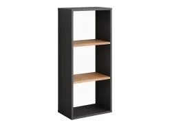 Standregal carvalho antracite/goldkraft 40x24x90.5 orlando
