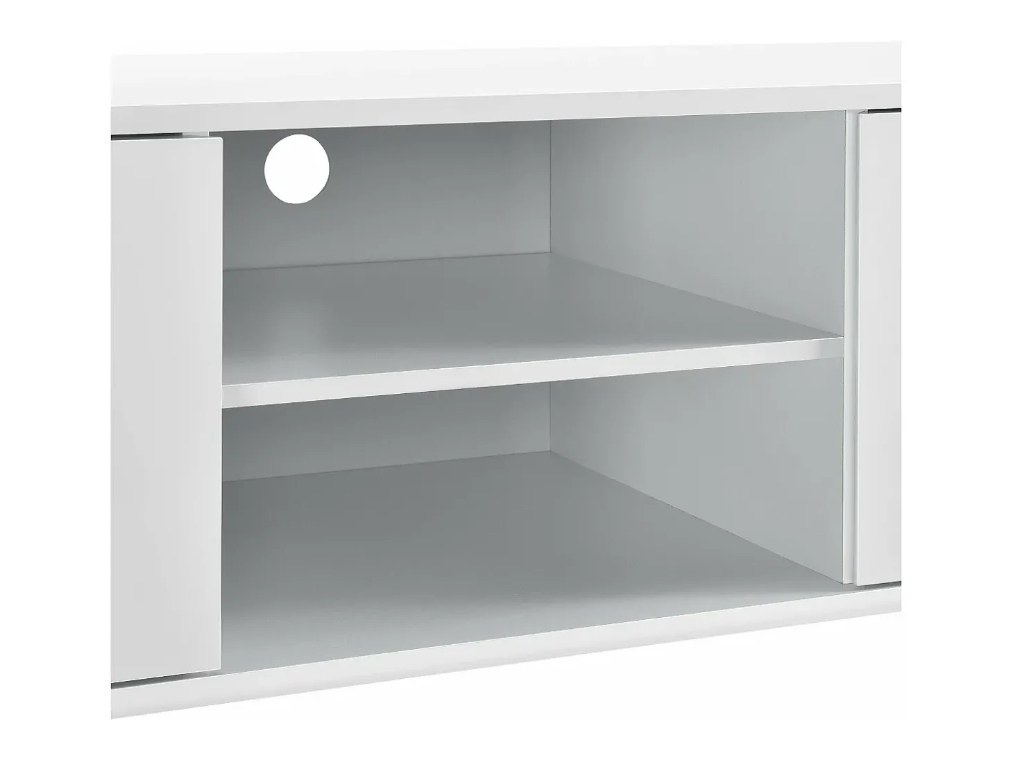 Suporte baixo para TV em aglomerado 120 cm branco 03_0002867