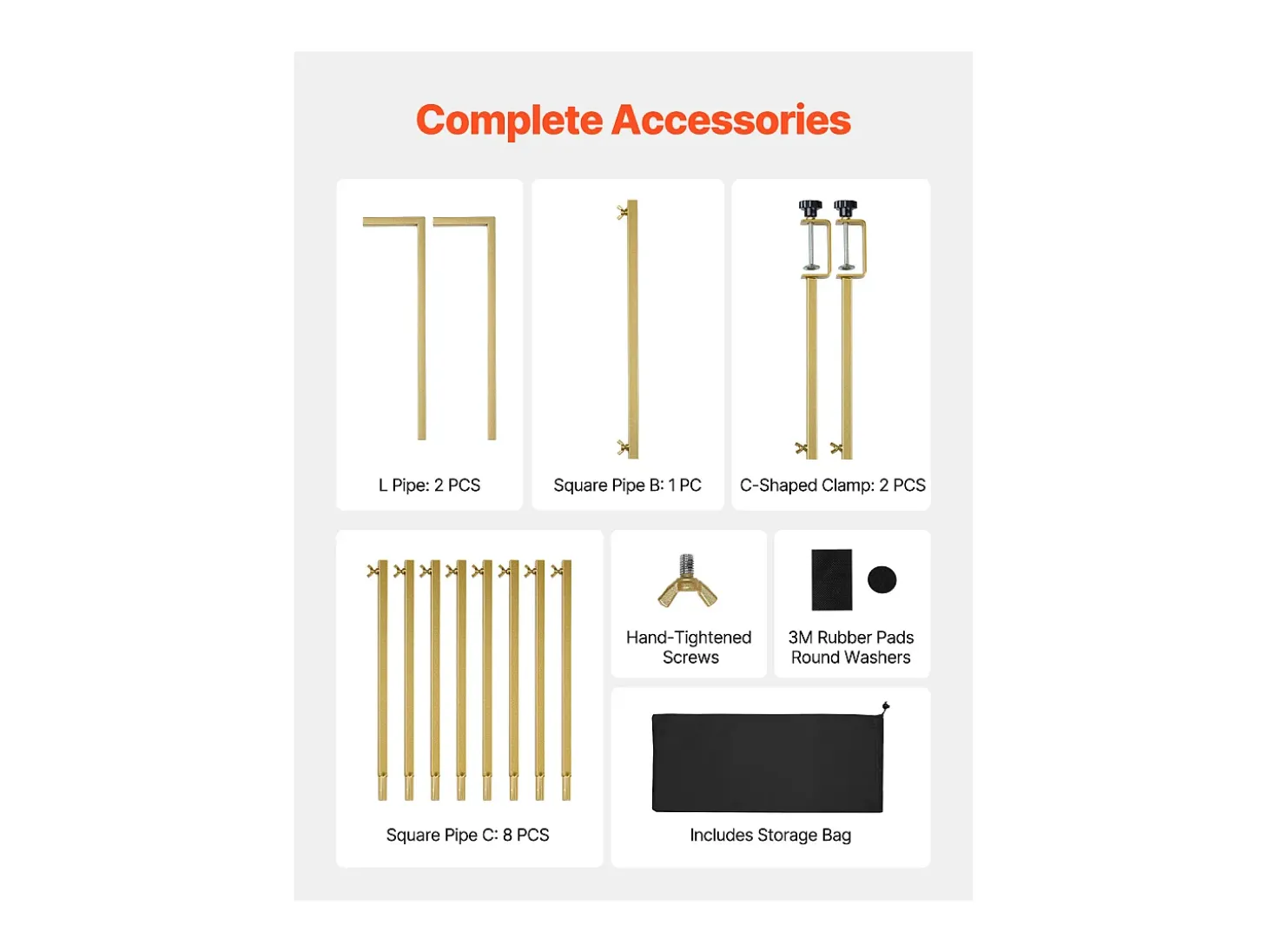Suporte de Haste de Mesa SucceBuy com Pinças, Suporte de Arco de Mesa, Altura Ajustável 33-107 cm Comprimento Ajustável 71.12-249 cm, Quadro de Arco de Metal