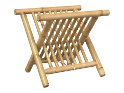 Suporte de revistas 42x30,5x34,5 cm bambu