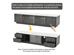 Suporte de TV de luxo de 160 cm para TVs de 70