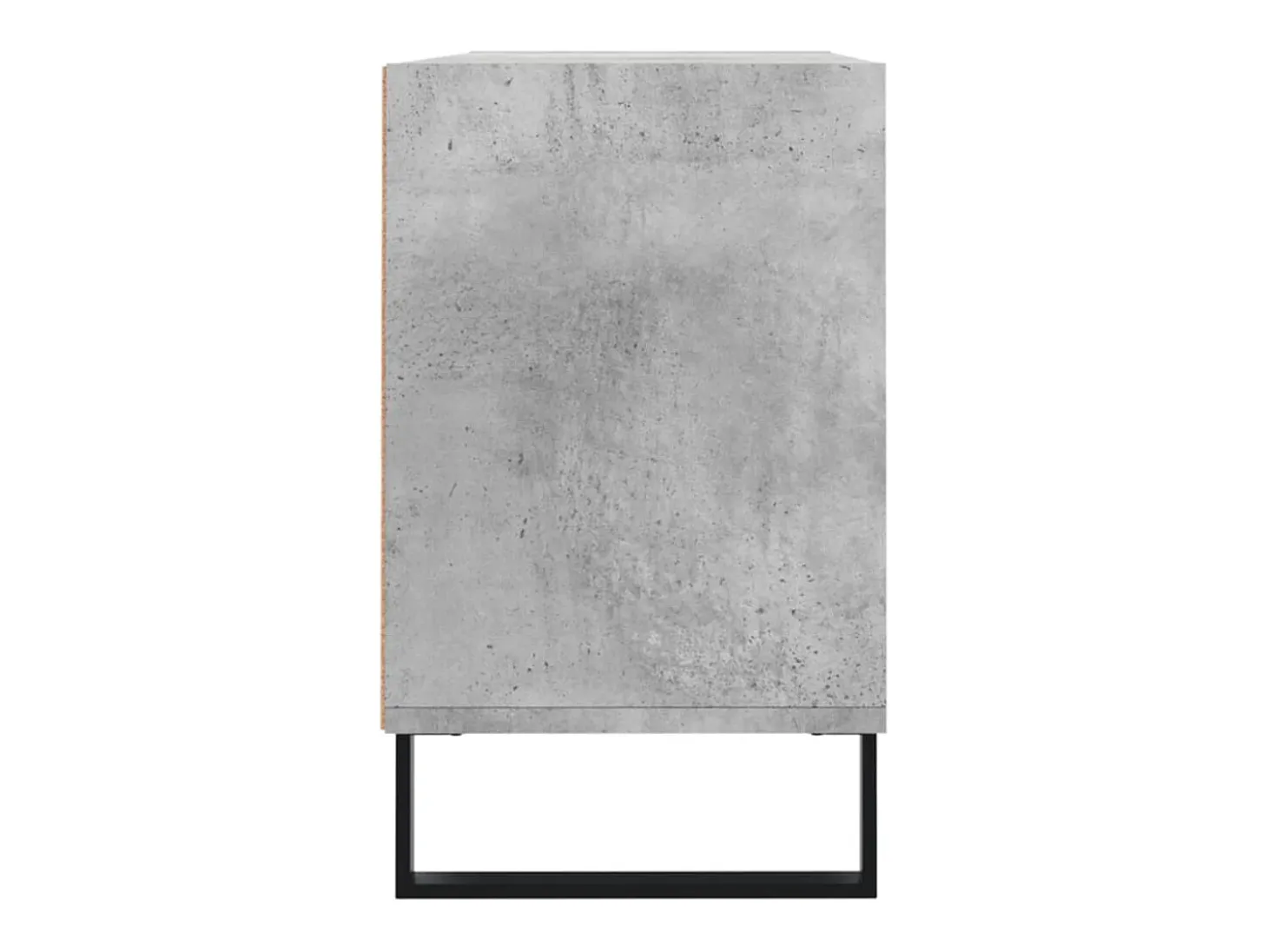 Suporte de TV multimídia prateleira de TV aparador de TV sala de jantar sala de estar quarto 1035 x 30 x 50 cm madeira projetada cinza 02_0025644