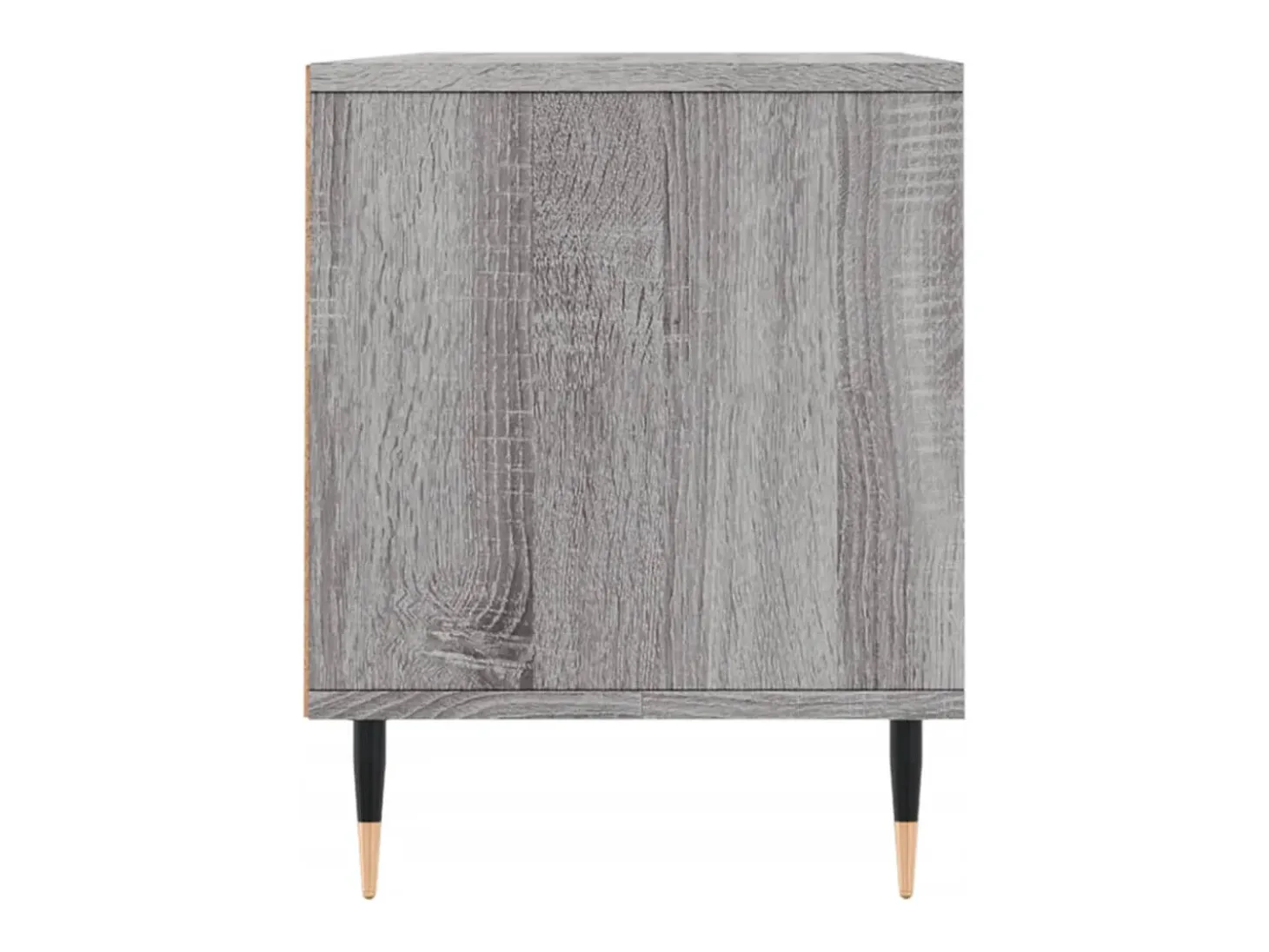Suporte de TV multimídia prateleira de TV buffet de TV sala de jantar sala de estar quarto sonoma 100 x 345 x 445 cm madeira projetada cinza 02_0028325