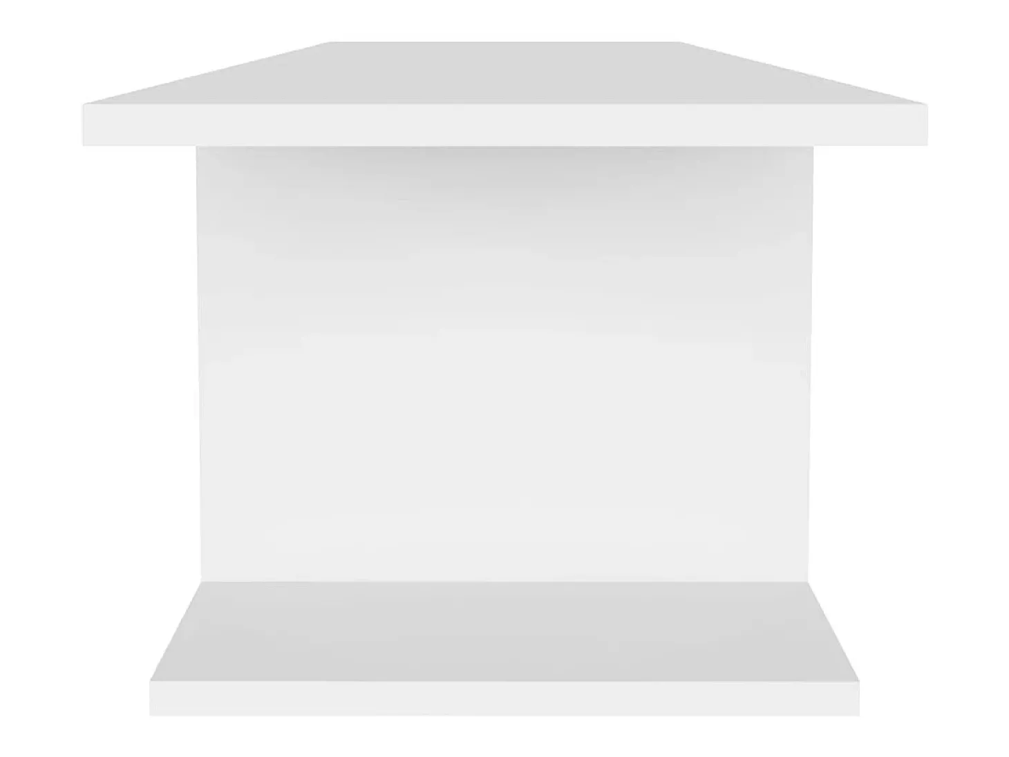 Suporte de TV multimídia prateleira de TV armário de TV aparador de TV sala de jantar sala de estar quarto montado na parede 103 x 30 x 26,5 cm branco 02_0027745