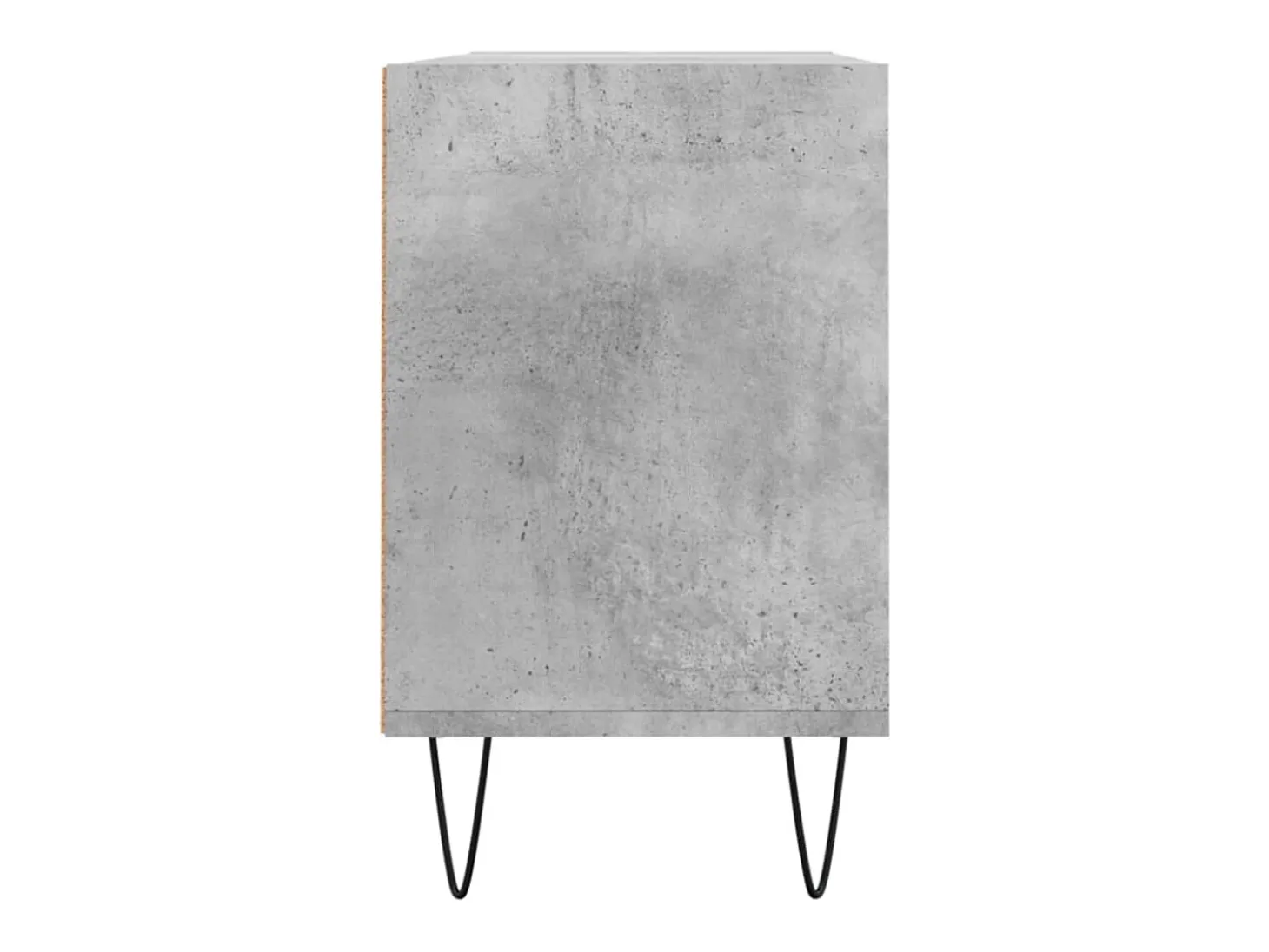Suporte de TV multimídia prateleira de TV aparador de TV sala de jantar sala de estar quarto 1035 x 30 x 50 cm madeira projetada cinza 02_0025642