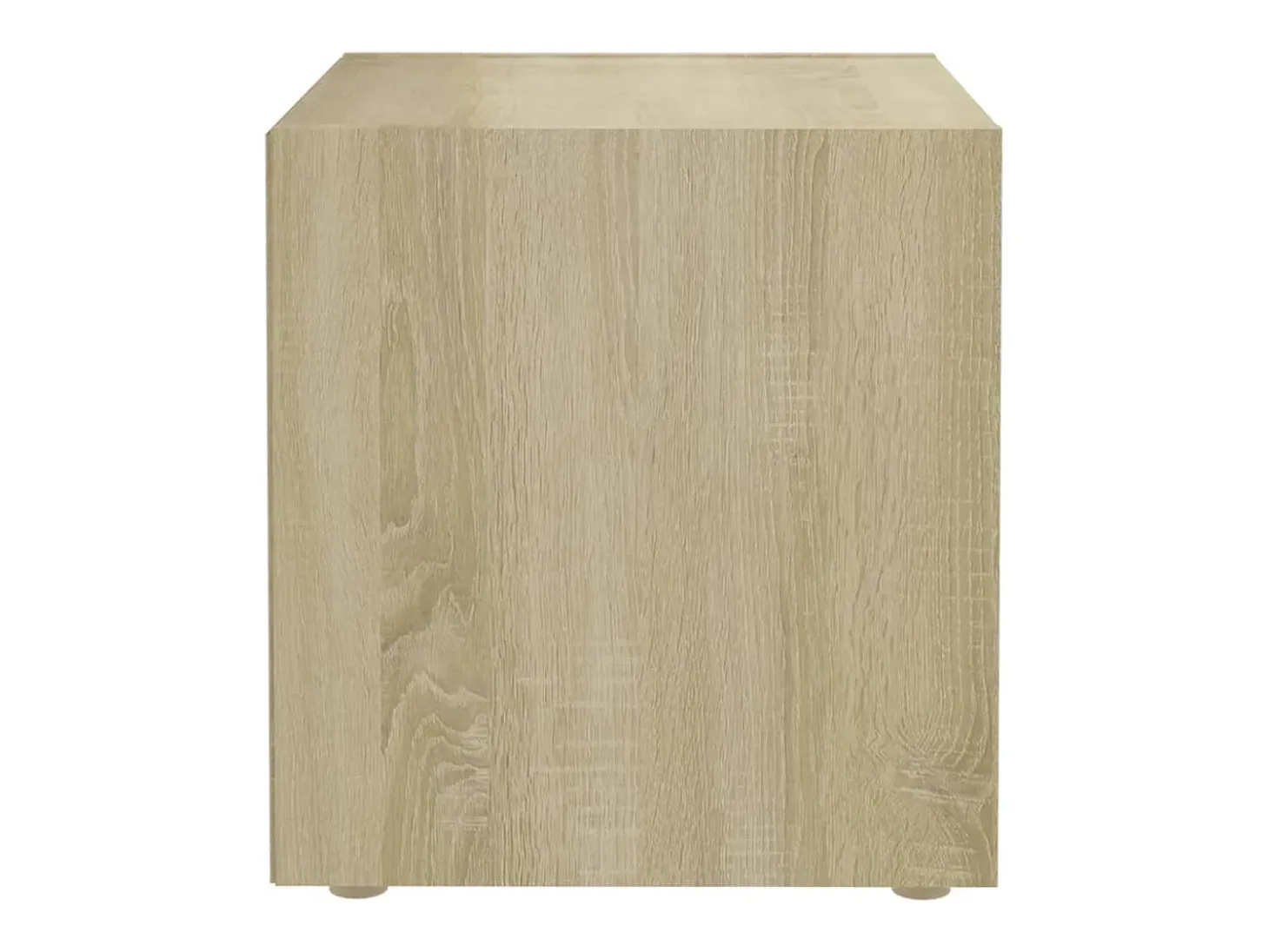Suporte de TV multimídia prateleira de TV aparador de TV sala de jantar sala de estar quarto carvalho Sonoma 37 x 35 x 37 cm madeira de engenharia marrom 02_0027525
