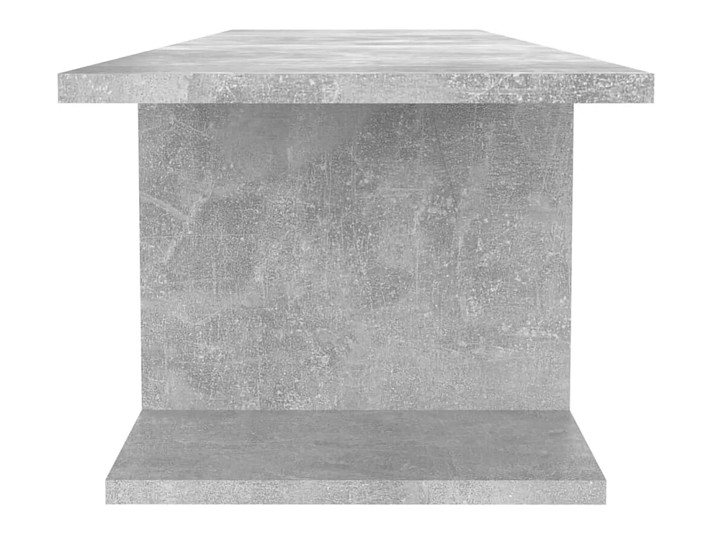 Suporte de TV multimídia prateleira de TV aparador de TV montado na parede adequado para sala de jantar sala de estar quarto 103 x 30 x 26,5 cm cinza 02_0027746