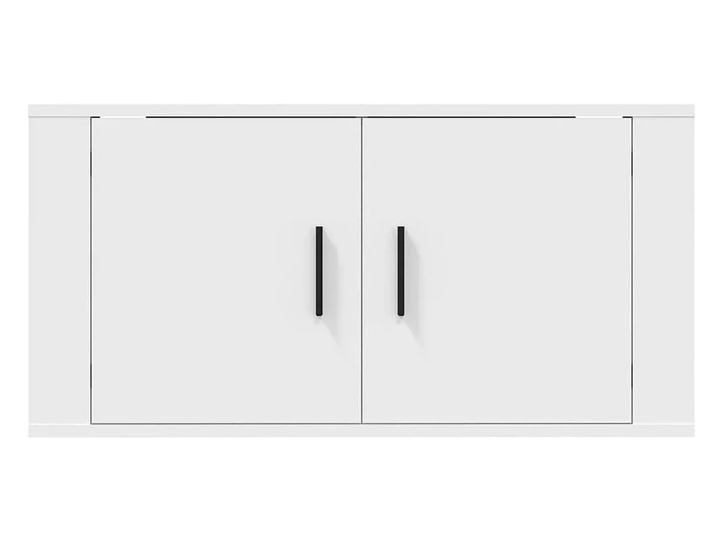 Suporte de TV multimídia prateleira de TV armário de TV aparador de TV sala de jantar sala de estar quarto montado na parede 80 x 34,5 x 40 cm branco 02_0027804
