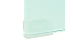 Suporte de TV/aparador/montagem para monitor de design prático para TV de vidro branco de 40 cm 2502227