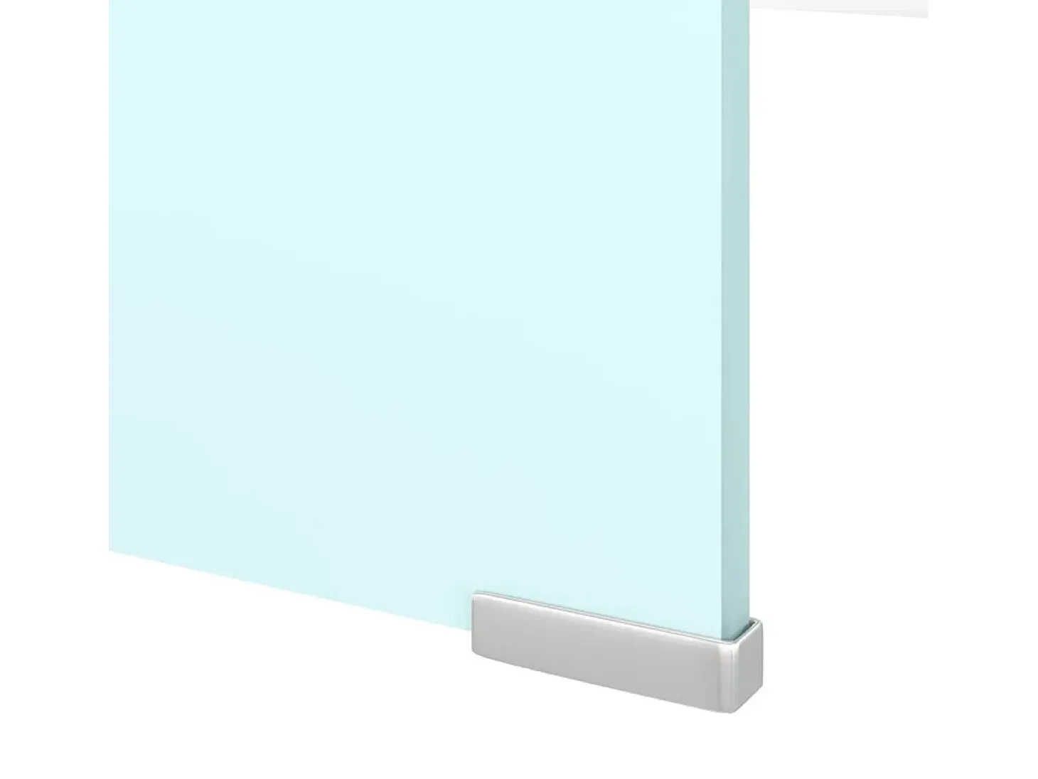 Suporte de TV/monitores em vidro 120x30x13 cm verde PT175403