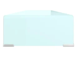 Suporte de TV/monitores em vidro 120x30x13 cm verde PT175403