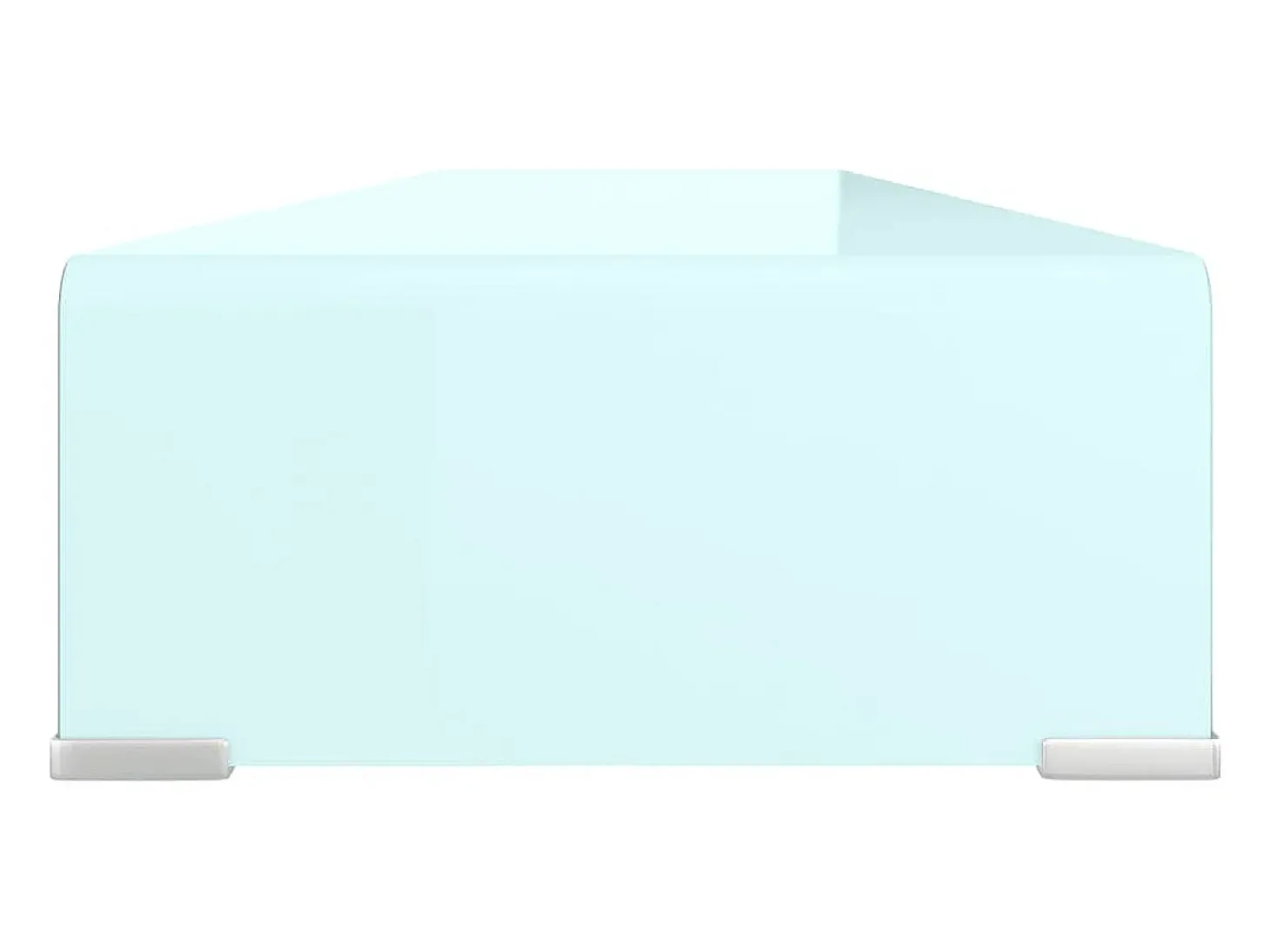 Suporte de TV/monitores em vidro 120x30x13 cm verde PT175403