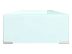 Suporte de TV/monitores em vidro 70x30x13 cm verde PT856191